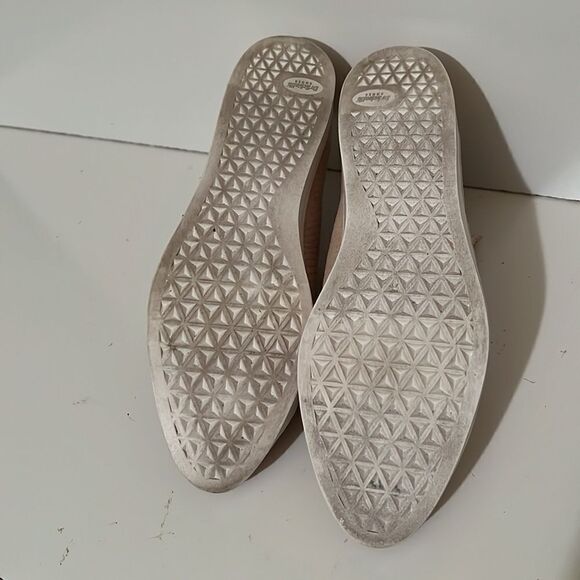 Dr School’s Tan Zip Around Slip On Memory Foam Fabric Sneakers Size 9 - Picture 4 of 4